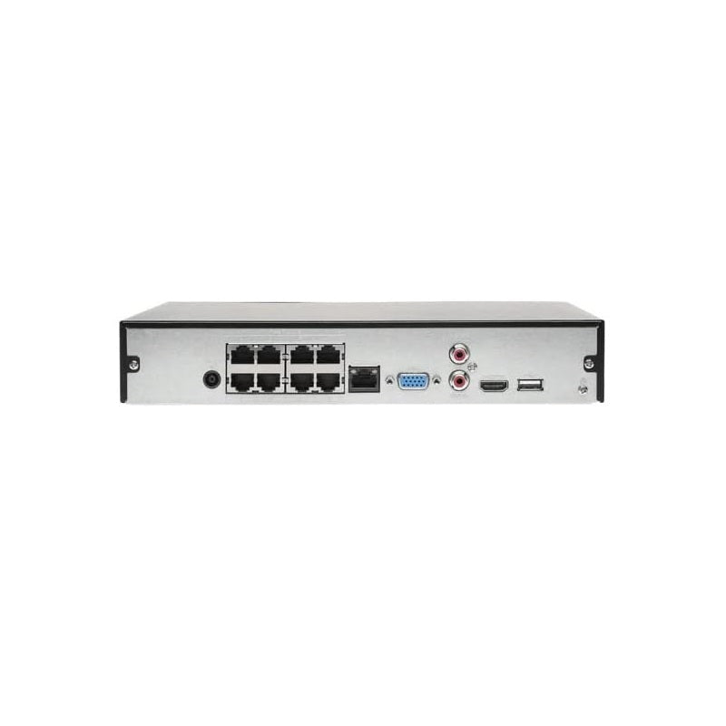 NVR DAHUA, 8CH POE H.265+/ MJPEG, 8MP 4K, HDMI/VGA, 2x 8TB HDD, 1U