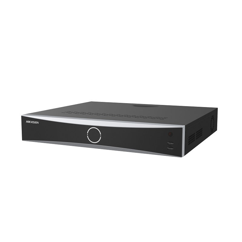 NVR Hikvision AcuSense 32CH, H.265, Graba hasta 12MP 8K, función AcuSeek y AcuSearch, HDMI/VGA, Hasta 4x20TB