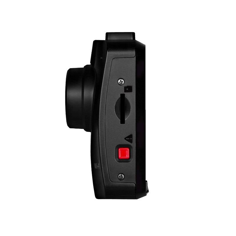Dash Cam Transcend DrivePro 250, 2K QHD 1440P 60fps, GPS, WIFI, ángulo de visión diagonal 140°, Tarjeta MSD de 64GB incluida