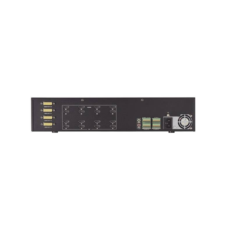 Decodificador de Vídeo Hikvision de 16 Salidas HDMI 4K, Soporta hasta 256 canales de Vídeo Simultáneos, Videowall
