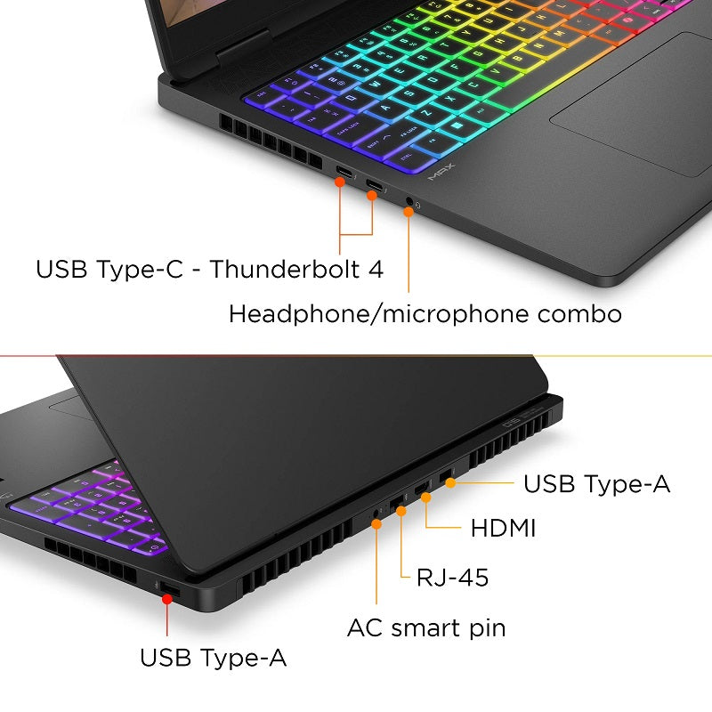 Laptop Gaming HP OMEN MAX, 16" WQXGA, IPS 240Hz, AMD Ryzen AI 9 HX, 32GB DDR5, 1TB SSD, RTX5080, Windows 11 Home, In