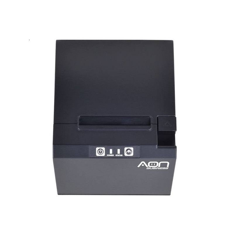 Impresora Térmica AON PR-100, papel 58mm conexión Serial y USB, 90mm/s, color negro