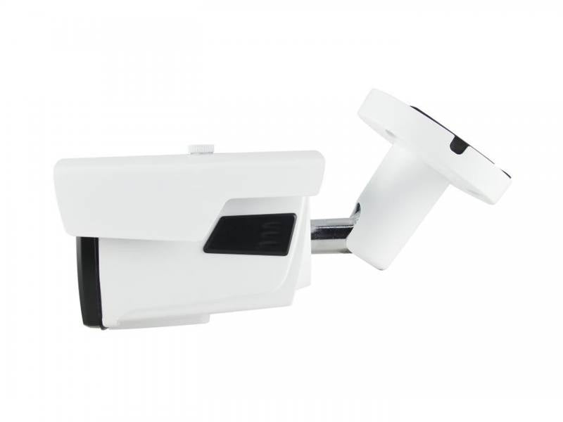 Camara Bullet Hibrida T-VISION, 1/2.8" SONY Starvis CMOS, 4en1, 5MP, IR 40m, OSD, IP66, 2.8-12mm, Metal