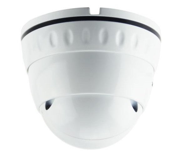 Camara Domo Hibrida T-VISION TVI / AHD / CVI / CVBS 5MP, IR 20m, OSD, UTC, 3.6mm, Metal IP66
