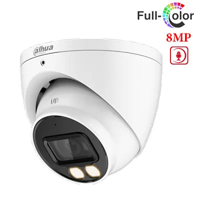 DOMO DAHUA 8MP/4K FULL COLOR MIC. IP67