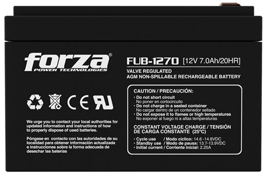 Forza FUB-1270 - Batería - 12V
