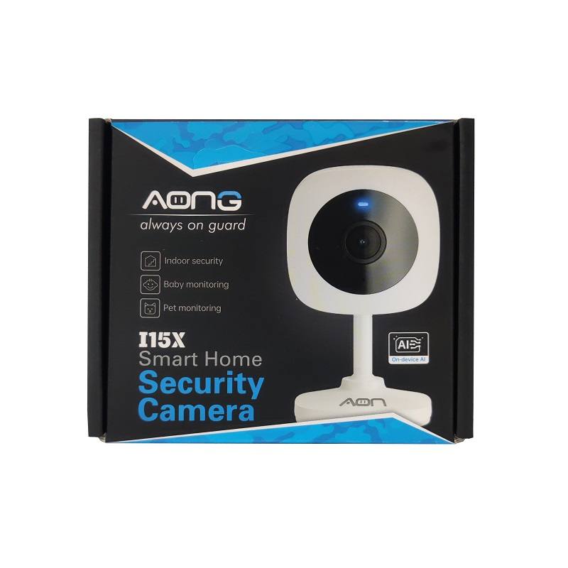 Cámara IP AON AONG-I15X, 3MP FHD 2K WiFi, visión nocturna, audio bidireccional, detección de movimiento