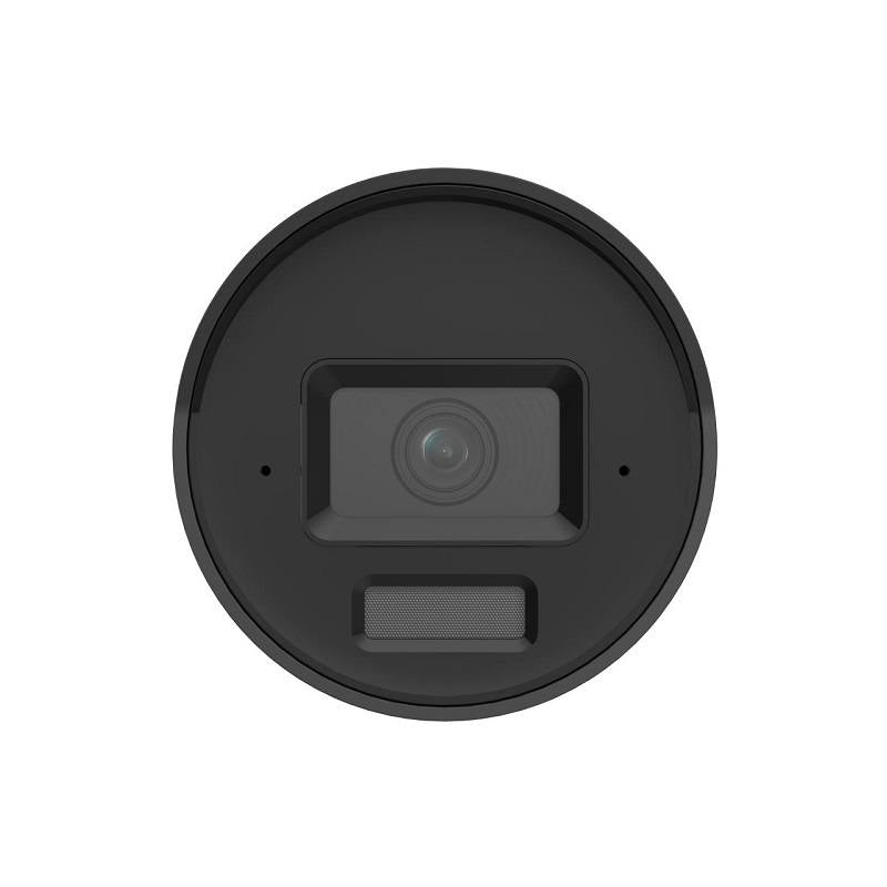 Cámara IP Bullet Hikvision, POE, 2.8mm, 4MP 2K, IR 40m, Smart Hybrid Light, Outdoor/Indoor, Micrófono IP67, Metal