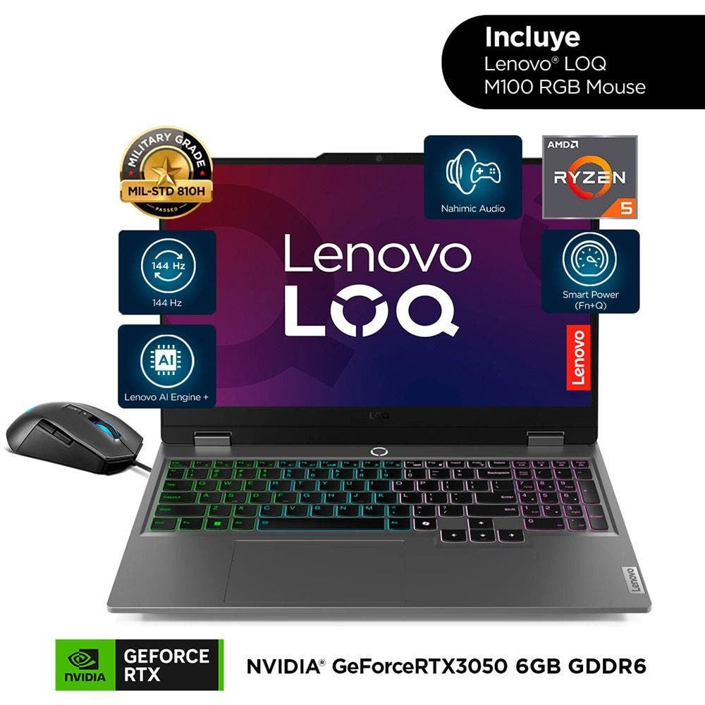 Lenovo LOQ 15ARP9 - Notebook - 15.6"