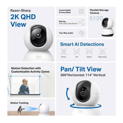TP-Link Tapo C220 - Network surveillance camera - Pan / tilt