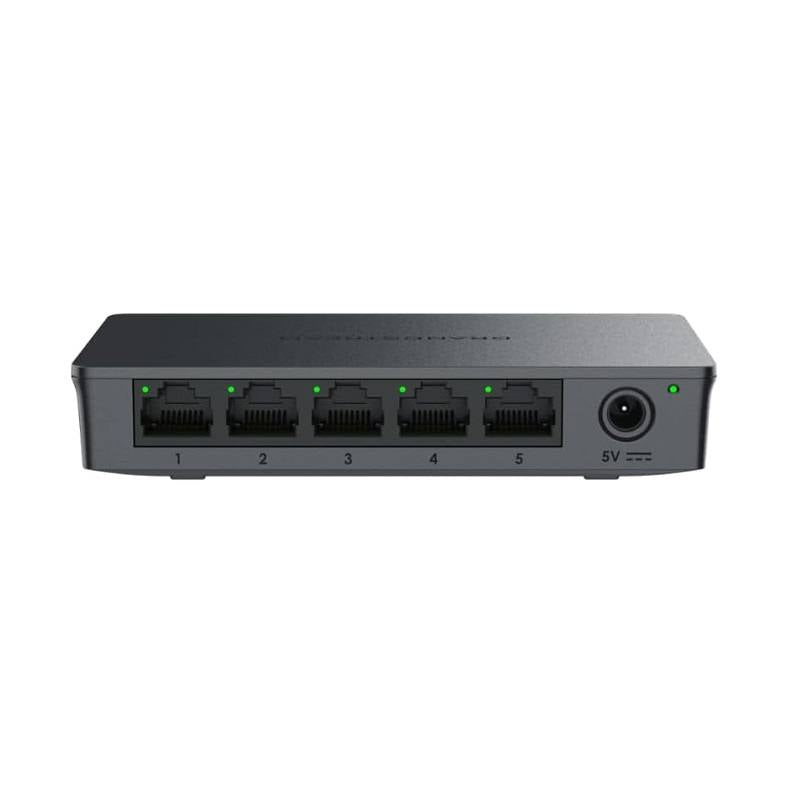 Switch GrandStream GWN7700 de 5 puertos Gigabit 10/100/1000Mbps, No Administrable