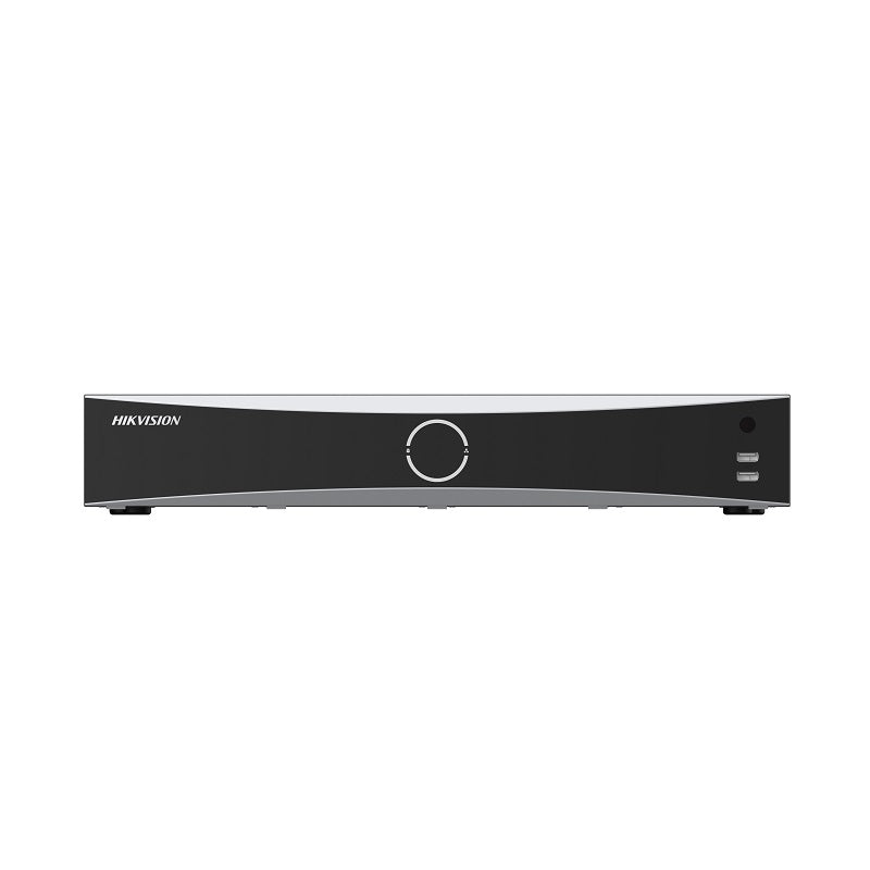 NVR Hikvision AcuSense 32CH, H.265, Graba hasta 12MP 8K,  función AcuSeek y AcuSearch, HDMI/VGA, Hasta 4x20TB