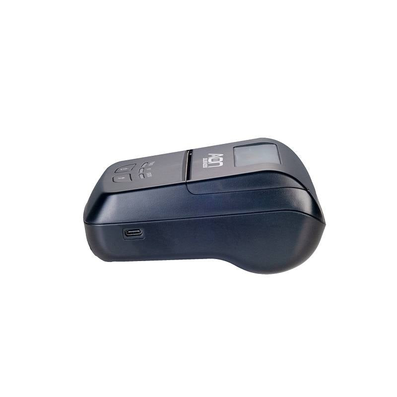 Impresora térmica portátil AON MPR-300, papel 72mm, conexión USB y Bluetooth, color negro