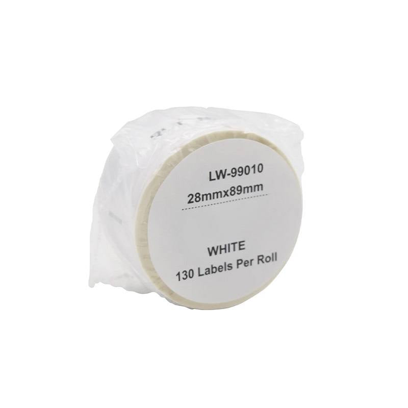 Rollo de etiquetas con Adhesivo de 130pcs (28x89mm) para impresoras DYMO
