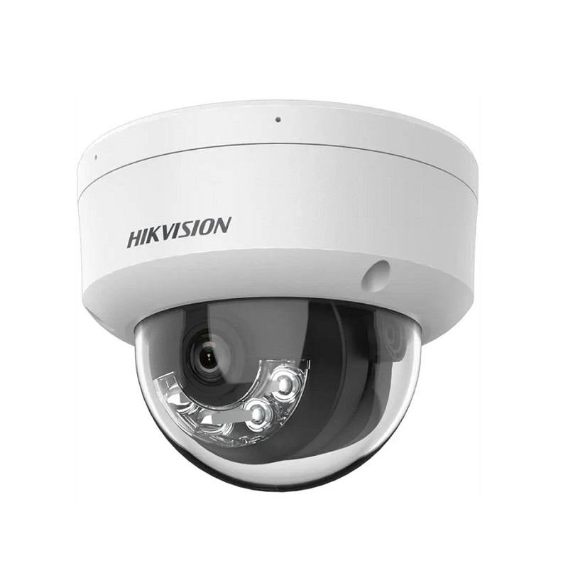 Camara IP Domo Hikvision POE, 2.8mm, 2MP 1080P, IR 30m, Outdoor/Indoor, Micrófono, IP67, IK08, Metal, Tipo Cupula