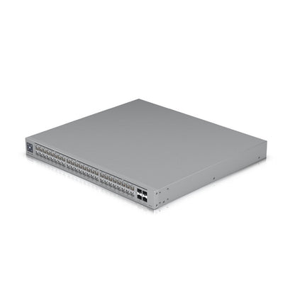 Switch Ubiquiti Unifi  Pro Max, 48 Puertos Poe, 32 puertos GbE RJ45, 16 puertos RJ45 de 1/2,5 GbE, 4 puertos 10G SFP+, 720W