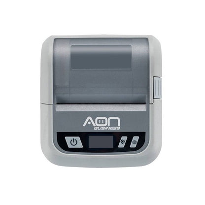 Impresora térmica portátil AON MPL-300, papel 72mm, conexión USB y Bluetooth, color negro