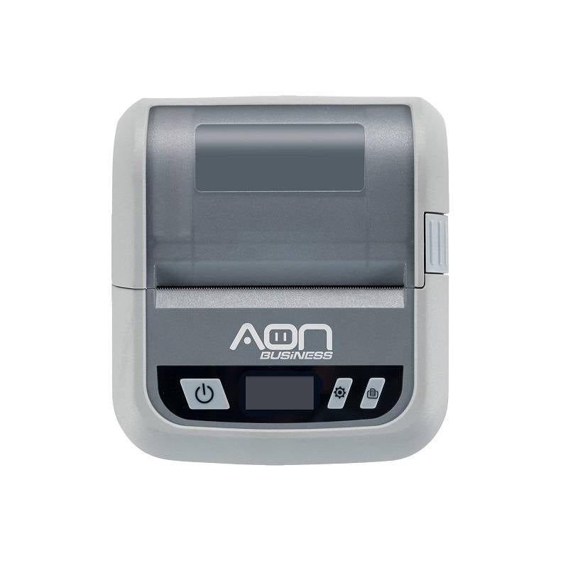 Impresora térmica portátil AON MPL-300, papel 72mm, conexión USB y Bluetooth, color negro