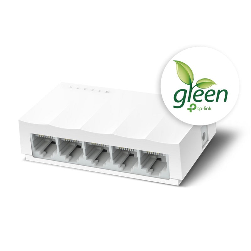 Switch de escritorio TP-LINK LS1005 de 5 Puertos 10/100Mbps