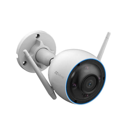 Camara Bullet IP WiFi EZVIZ, H3 5MP 3K, 2.8mm F2.0, IR 30m, IP67, Audio bidireccional, MicroSD Hasta 512GB, Visión Nocturna a Color