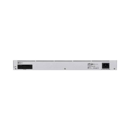 Switch Ubiquiti Unifi 24 Puertos USW-PRO-24-POE, 2 Puertos 1/10G SFPP, PoE+ (400W)