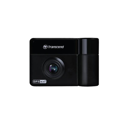 Dash Cam Transcend DrivePro 550, 2K QHD 1440P, GPS, WIFI, Ángulo de visión	diagonal 140°, Tarjeta MSD de 128GB incluida