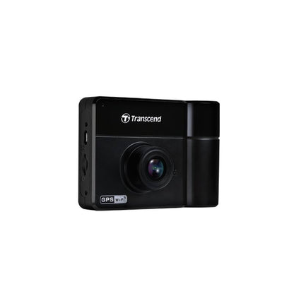 Dash Cam Transcend DrivePro 550, 2K QHD 1440P, GPS, WIFI, Ángulo de visión	diagonal 140°, Tarjeta MSD de 128GB incluida
