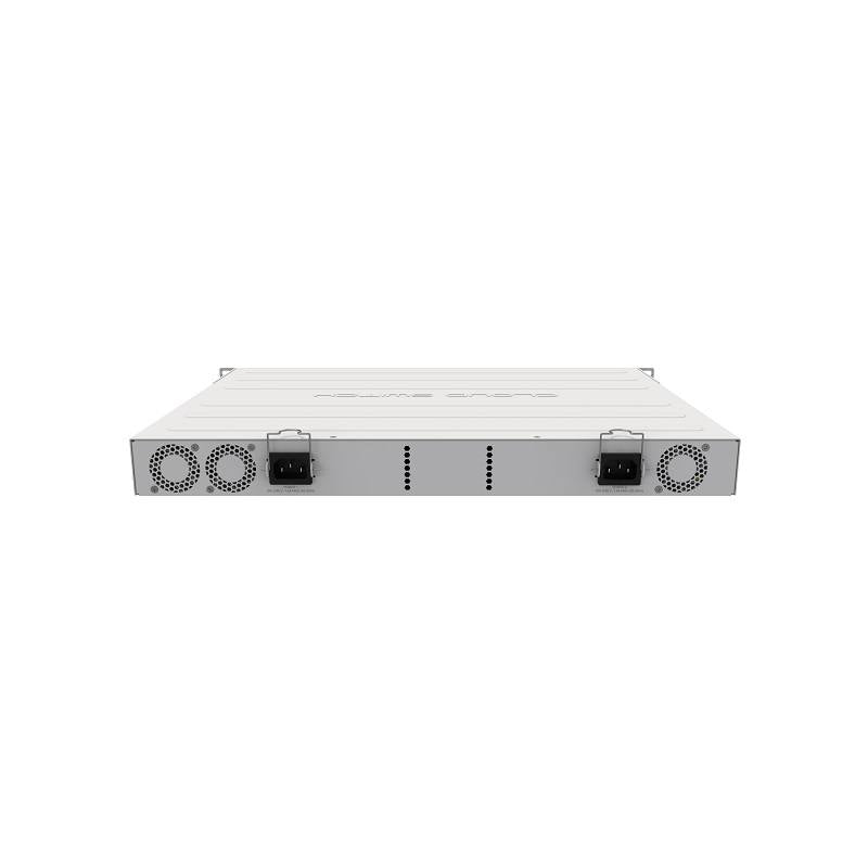 Switch GIGABIT MIKROTIK (CRS354-48G-4S-2Q+RM ) de 48 Puertos 10/100/1000M Ethernet, 4 Puertos SFP+ y 2 puertos QSFP+ de 40G, rack