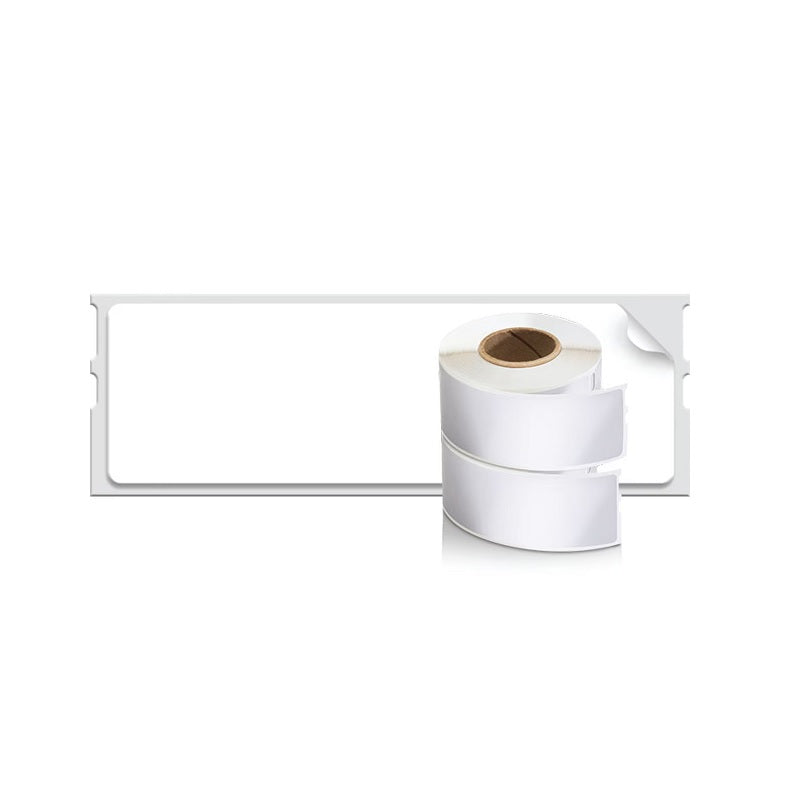 Rollo de etiquetas con Adhesivo DYMO 30252, 28x89mm, 350pcs x Unidad (pack 2 rollos), color blanco
