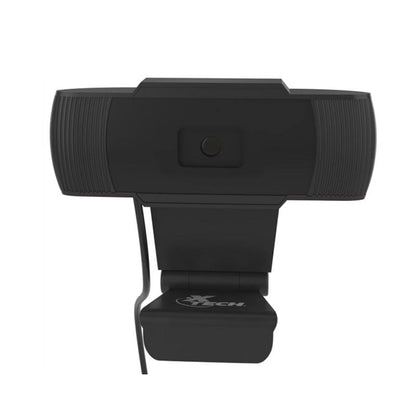 Webcam XTECH Keek XTW-720, HD 720p, con microfono, visión de hasta 80°, interfaz USB 2.1