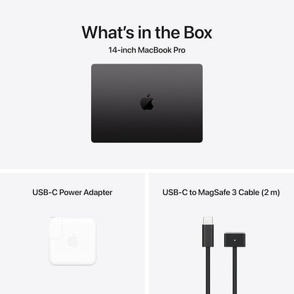 Laptop Apple MacBook Pro 14.2", M5 10 Núcleos, 24GB RAM, 1TB SSD, 10 Núcleos GPU, Mac OS, Space Black, In
