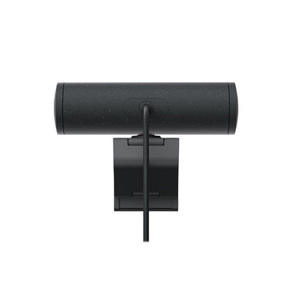 Webcam Logitech BRIO 505, Full HD 4MP, micrófono incorporado, conexión USB-C Plug and Play, Negro