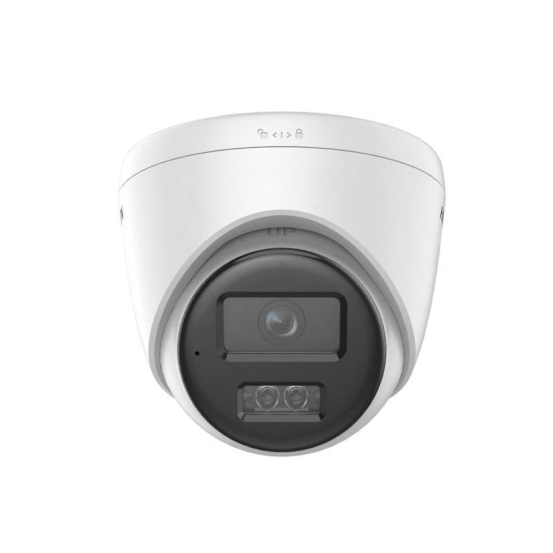 Cámara IP Domo Hikvision, 2.8mm, 8MP 4K, IR 30m, Smart Hybrid Light, Outdoor/Indoor, IP67, Micrófono, Plástica