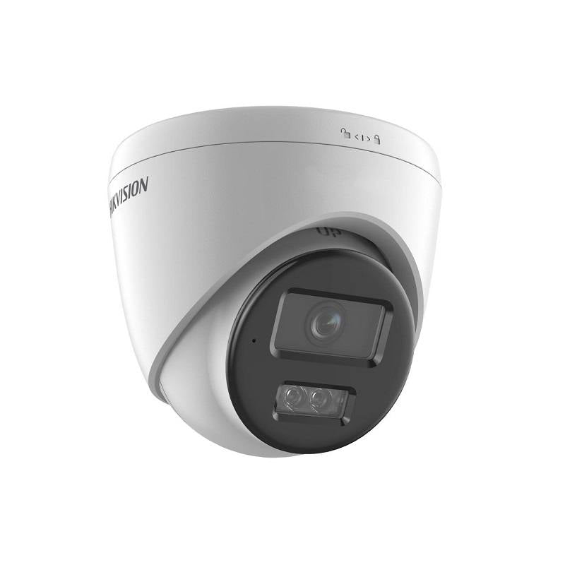 Cámara IP Domo Hikvision, 2.8mm, 8MP 4K, IR 30m, Smart Hybrid Light, Outdoor/Indoor, IP67, Micrófono, Plástica