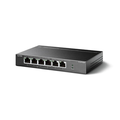 Switch TP-LINK TL-SF1006P de 6 Puerto a 10/100 Mbps con 4 puertos PoE+