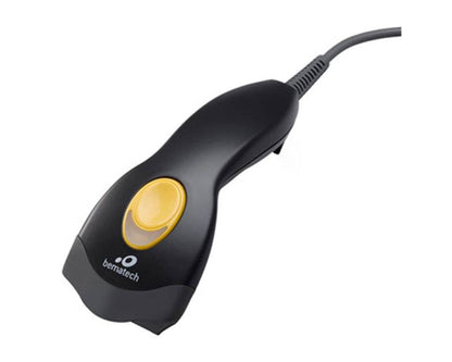 Lector de codigo de barra BEMATECH S100U, Láser 1D, conexión USB, Negro