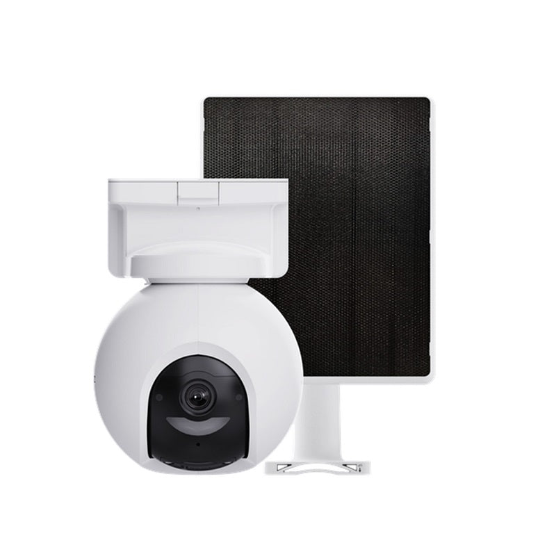 Cámara PT EZVIZ CB8 IP Wifi, 8MP 4K, 4mm, 360°, VN Color, Audio bidireccional, IR 15M, MSD de hasta 512GB, Batería y panel solar incluidos