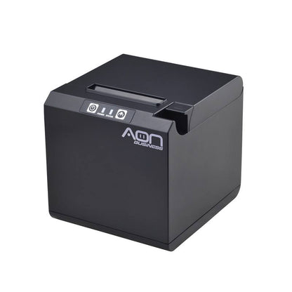 Impresora Térmica AON PR-100, papel 58mm conexión Serial y USB, 90mm/s, color negro