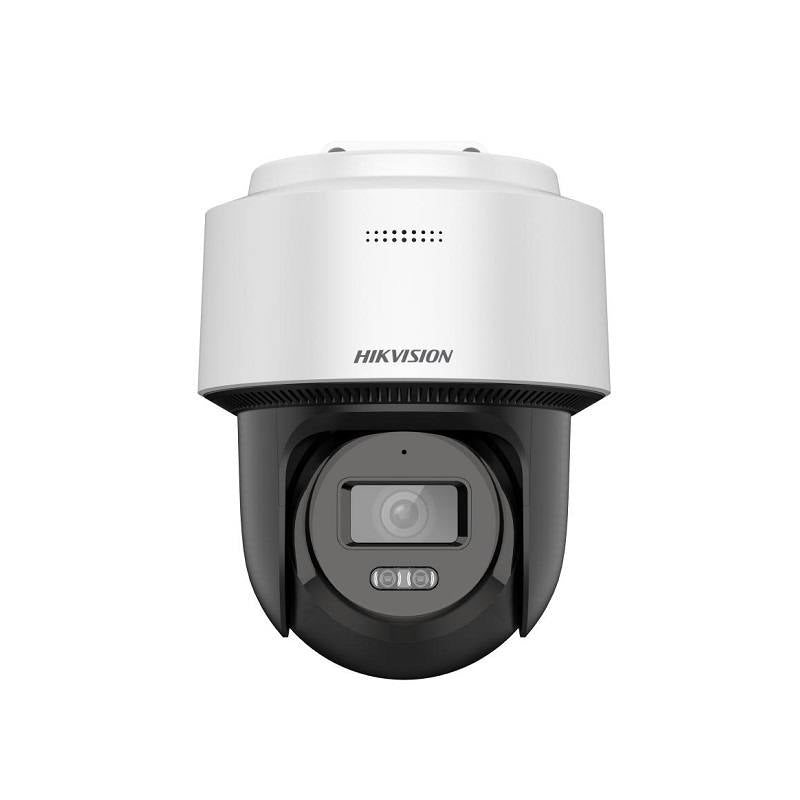 Cámara IP Mini PT Hikvision POE, 2.8mm, 4MP, Smart Hybrid-light, IR 30m, Micrófono, IP66, WDR, MSD hasta 512GB, Plástica