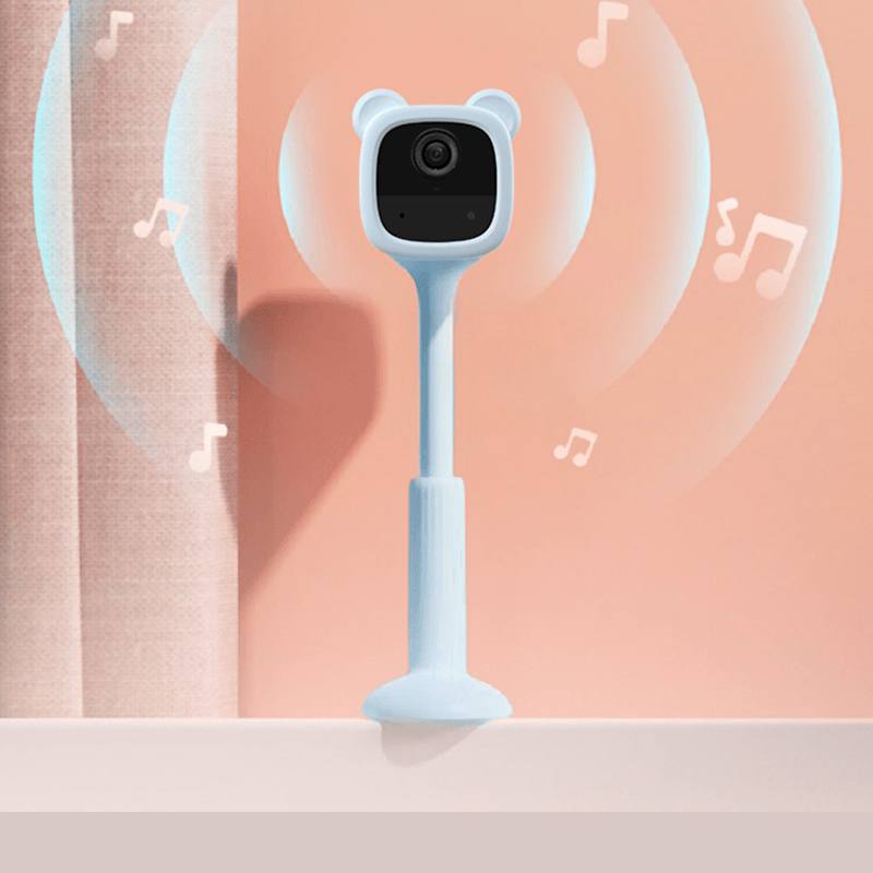 Cámara IP WiFi EZVIZ BM1 Bear, 2MP FHD, Visión Nocturna, batería, Audio Bidireccional, Micro SD Hasta 256GB, Azul