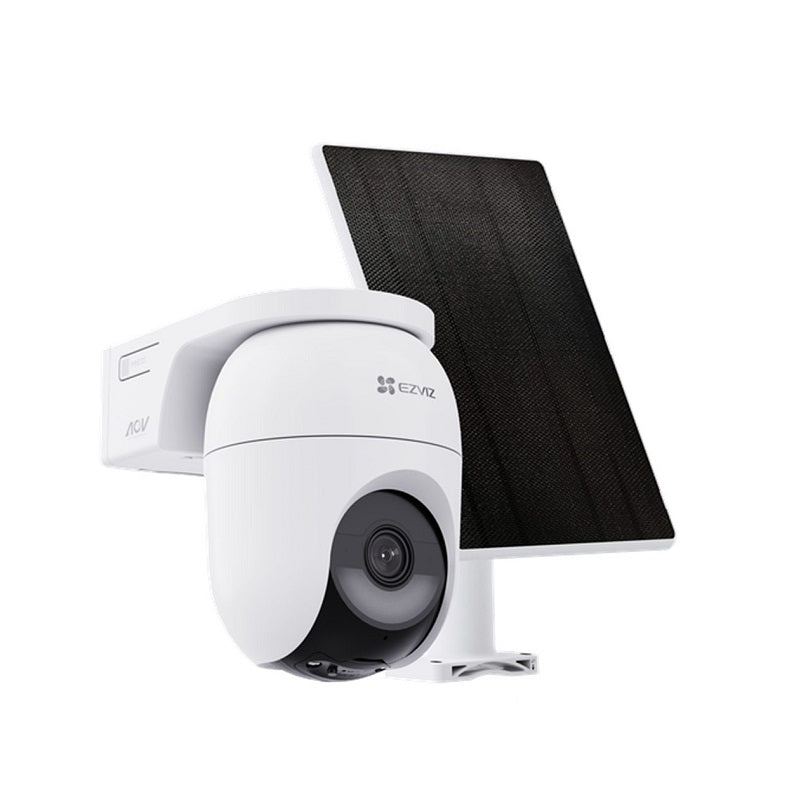 Cámara PT EZVIZ CB8 Lite KIT Exterior PT con Batería 4MP 2K+ FHD, WiFi, Panel Solar Incluido, Visión Nocturna a Color