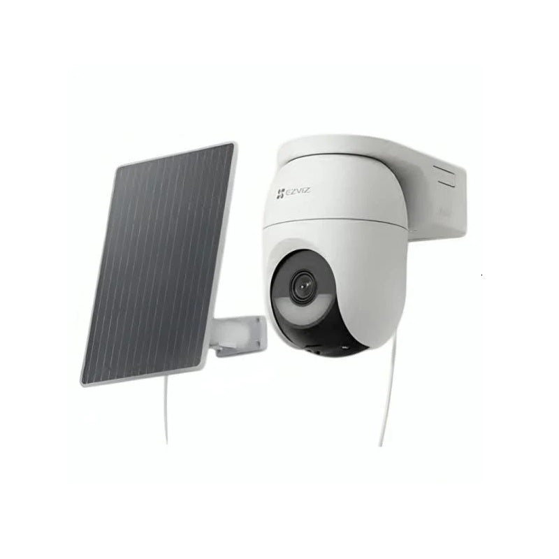 Cámara PT EZVIZ CB8 Lite KIT Exterior PT con Batería 4MP 2K+ FHD, WiFi, Panel Solar Incluido, Visión Nocturna a Color