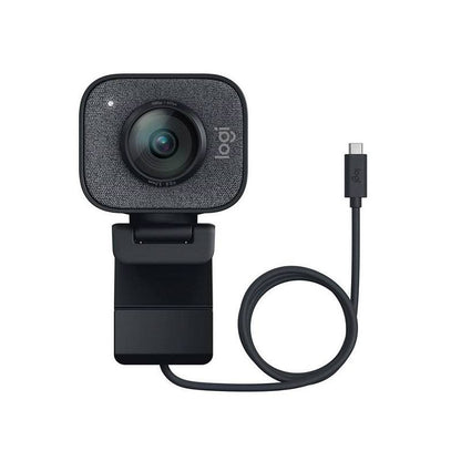 Webcam Logitech StreamCam Plus, FHD 1080p. 60fps, para grabación y vídeo llamadas, conexión USB Tipo C 3.1