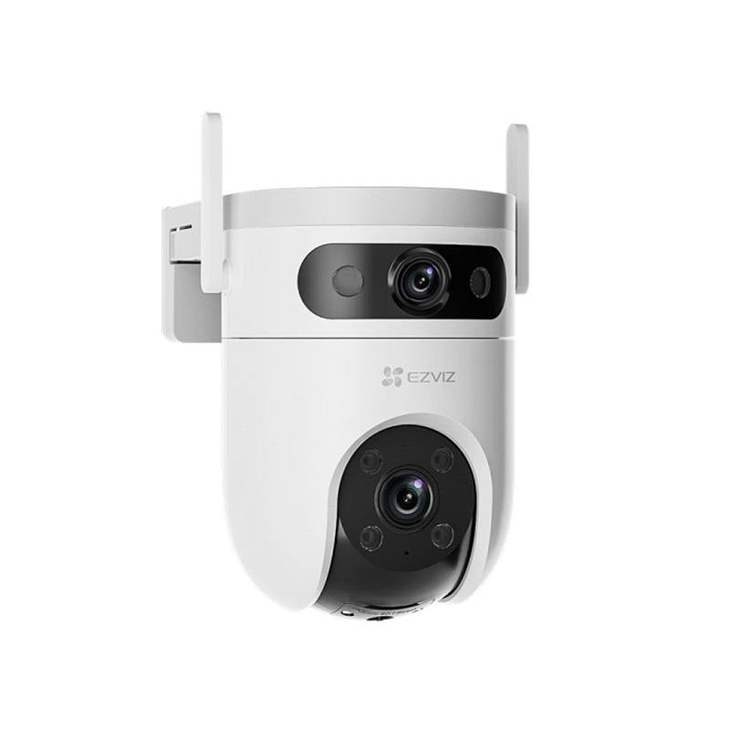 Cámara PT IP WiFi EZVIZ H9C Dual, 3MP 2K, 360° Angulo De Visión, Audio bidireccional, Visión Nocturna a color, MSD Hasta 512GB