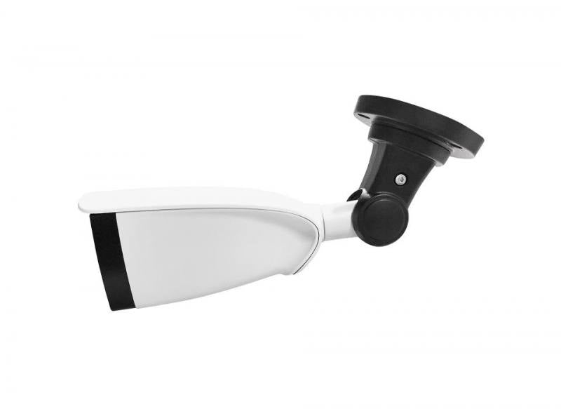 Camara IP Bullet T-VISION 2MP, H.264/MJPEG/H.265, con medidor térmico AI, RJ45 10/100, IP66, Metal