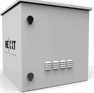 Nexxt Solutions Infrastructure - Outdoor Pole Mount Cabinet - SPCC steel