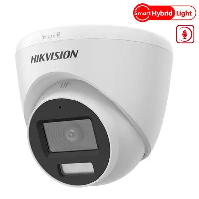 DOMO HIKVISION 2MP LUZ SMART HYBRID MIC.
