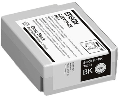 Epson SJIC41P-BK - Negro brillante - original