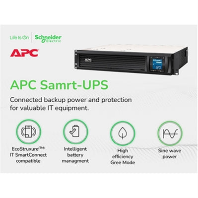 APC Smart-UPS C SMC1500-2UC - UPS (montaje en bastidor) - CA 120 V